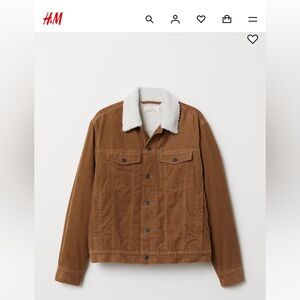 Like New H&M Corduroy jacket